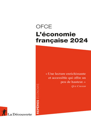 cover image of L'économie française 2024